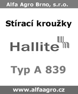 Strac krouky Hallite - typ A 839